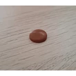 Kép 1/2 - 7,5mm tokrögzítő csavar takró sapka (nem sülyesztett beépítéshez) BARNA
