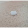 Kép 1/2 - 7,5mm tokrögzítő csavar takró sapka (nem sülyesztett beépítéshez) FEHÉR