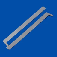 Fehér műanyag végzáró műanyag párkányhoz 350-400mm mélységig