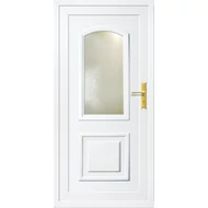 Műanyag bejárati ajtó raktárról;Műanyag bejárati ajtó raktárról/Műanyag Bejárati ajtó díszpanellel