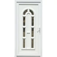 100x210 Műanyag bejárati ajtó öt kamrás profilból - Boszporusz 8 - BAL - Befelé nyíló - (Gyártási méret: 98x208)