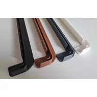 Műanyag végzáró ALU párkányhoz 360mm