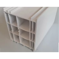 100mm-es műanyag toktoldó 81mm-es DECCO rendszerhez (FEHÉR, GYÁRI)