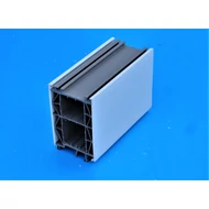 100mm-es műanyag toktoldó 70mm-es ALUPLAST rendszerhez (FEHÉR, GYÁRI)