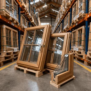 ÚJ! Raktári Fa ablakok