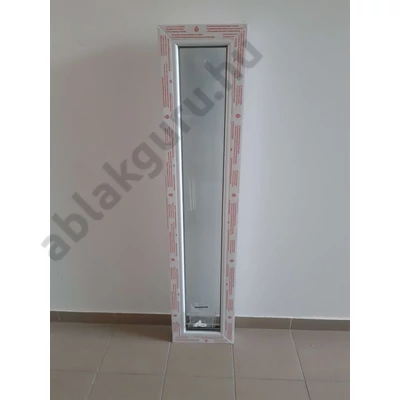 40x208 Oldalvilágító hatkamrás profilból - Átlátszó - FIX -  - (Gyártási méret: 98x30)