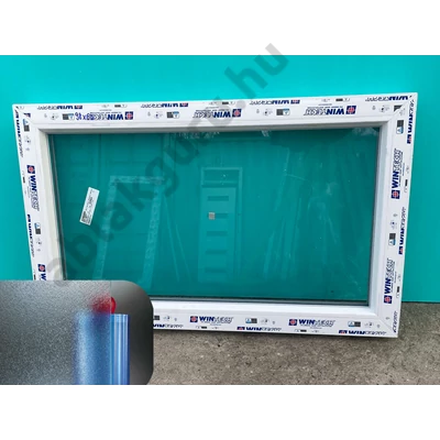98x60 Felülvilágító ötkamrás profilból - Gríz - FIX -  - (Gyártási méret: 98x60)
