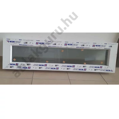 98x30 Felülvilágító hatkamrás profilból - Gríz - FIX -  - (Gyártási méret: 98x30)