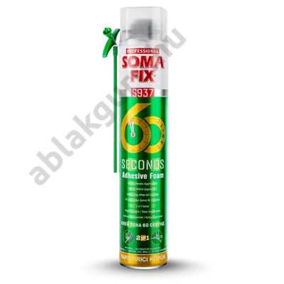 SomaFix S937 Pisztolyos 60s gyors kötésű ragasztó hab - AblakGuru