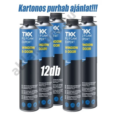 TKK TEKAPUR STANDARD FOAM pisztolyos PU hab nyílászáró beépítéshez