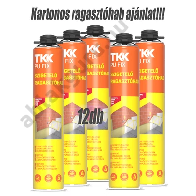 TKK ragasztó hab - Alacsony tágulású kézi PU HAB