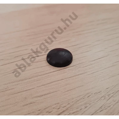 7,5mm tokrögzítő csavar takró sapka (nem sülyesztett beépítéshez) SÖTÉT BARNA