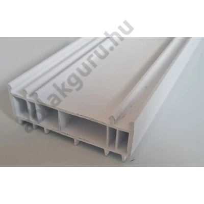 25mm-es műanyag toktoldó 81mm-es DECCO rendszerhez (FEHÉR, GYÁRI)