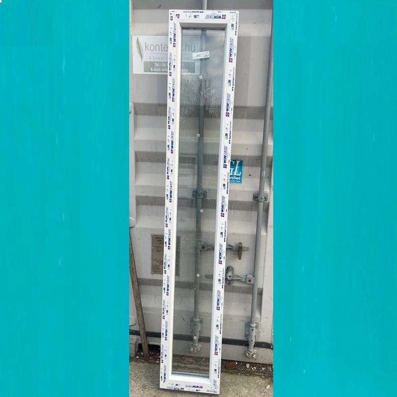 40x208 Oldalvilágító ötkamrás profilból - Átlátszó - FIX -  - (Gyártási méret: 40x208
