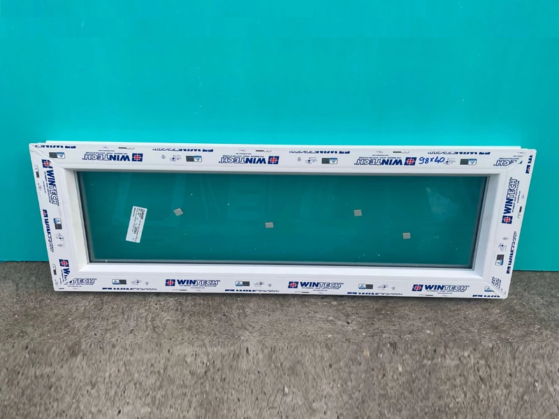 98x40 Felülvilágító ötkamrás profilból - Átlátszó - FIX - (Gyártási méret: 98x40)