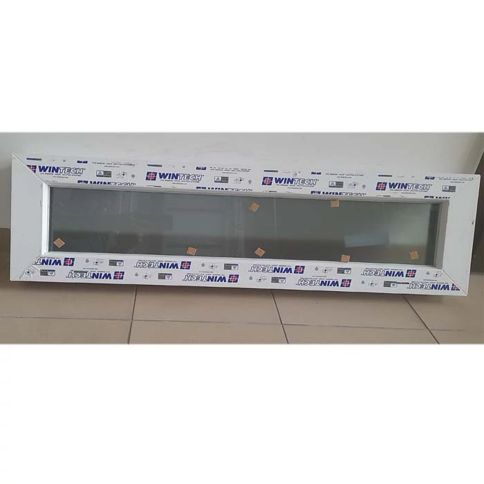 98x30 Felülvilágító hatkamrás profilból -  FIX - (Gyártási méret: 98x30)