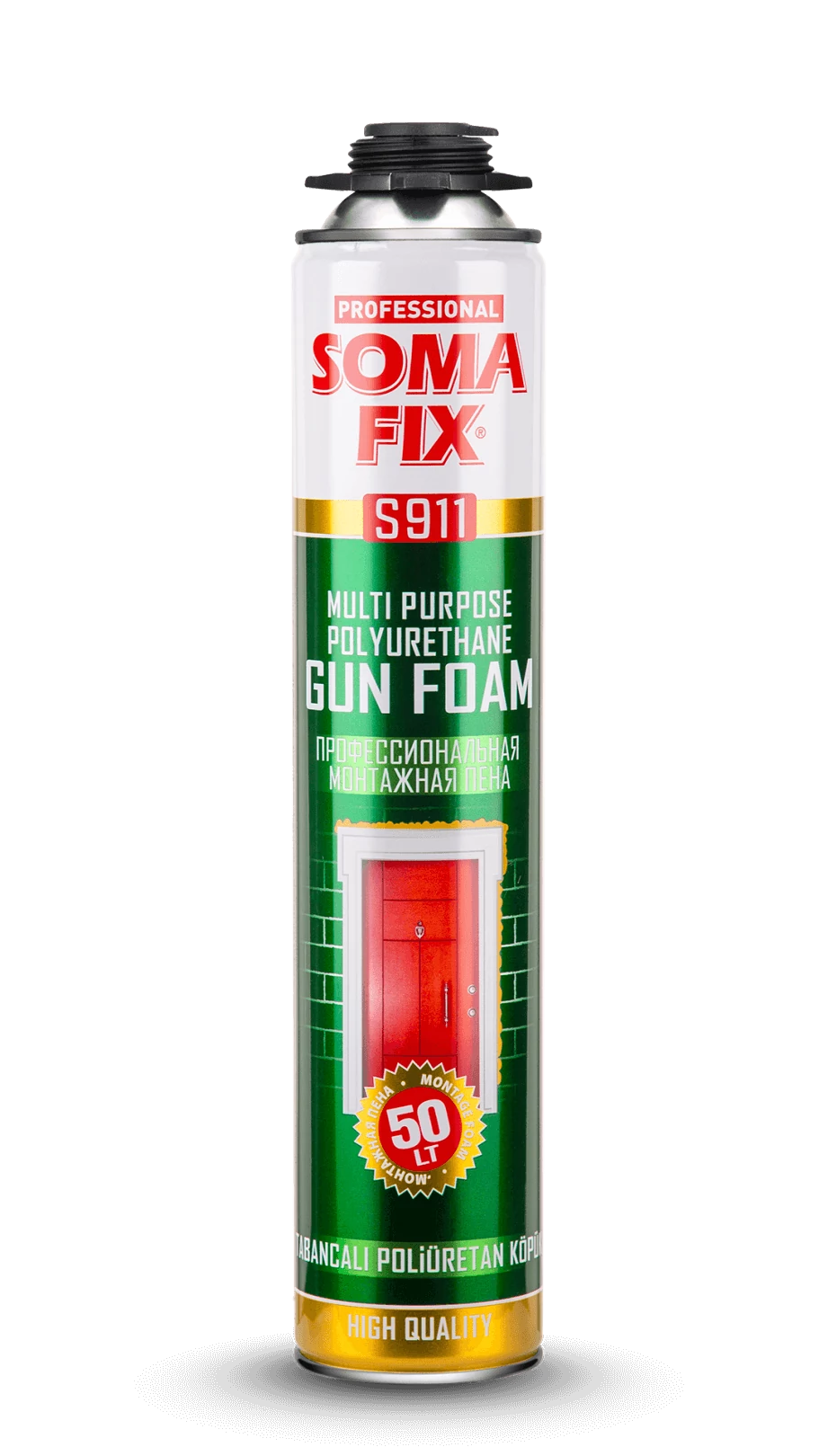 SomaFix S911 pisztolyos Purhab ablak beépítéshez